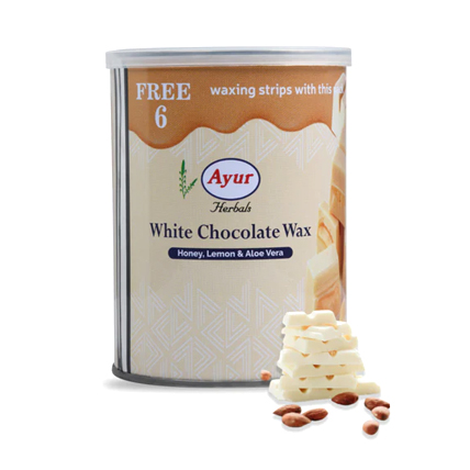 Ayur Hair Wax White Chocolate With Honey Lemon And Aloe Vera